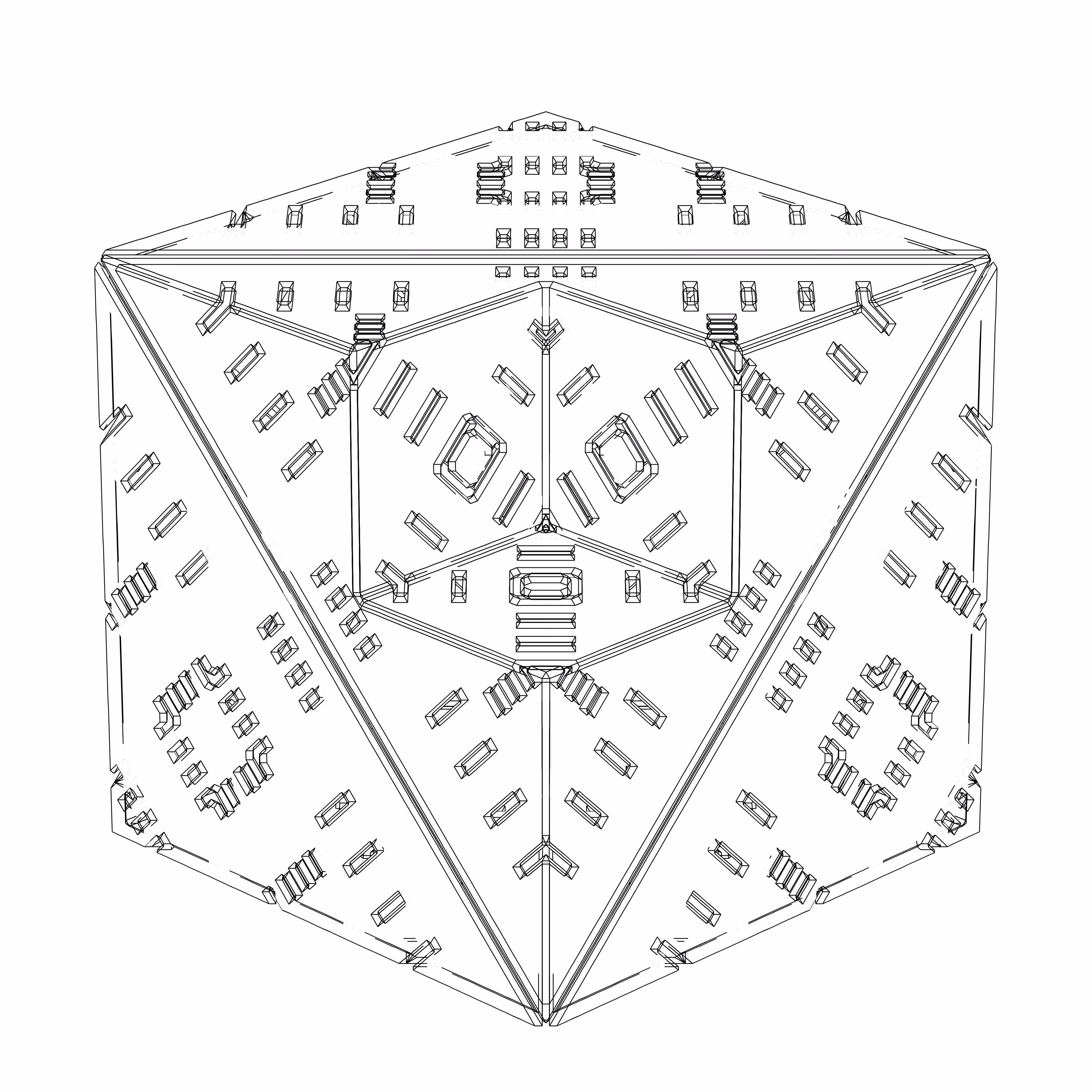 LL21 Alien Art Cube #277