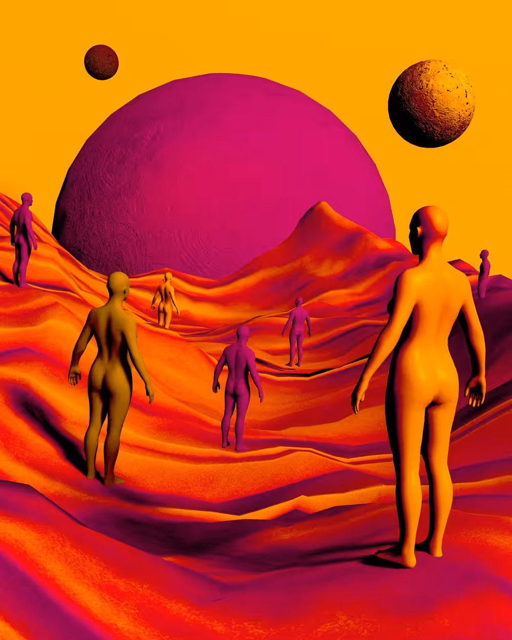 Magenta Moon
