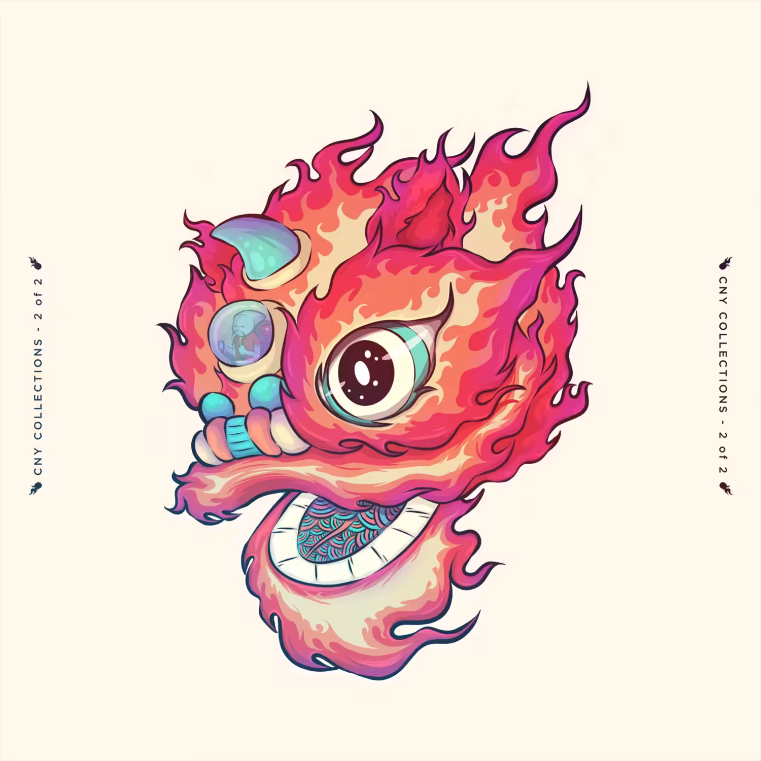 HEAD OF THE LION DANCE