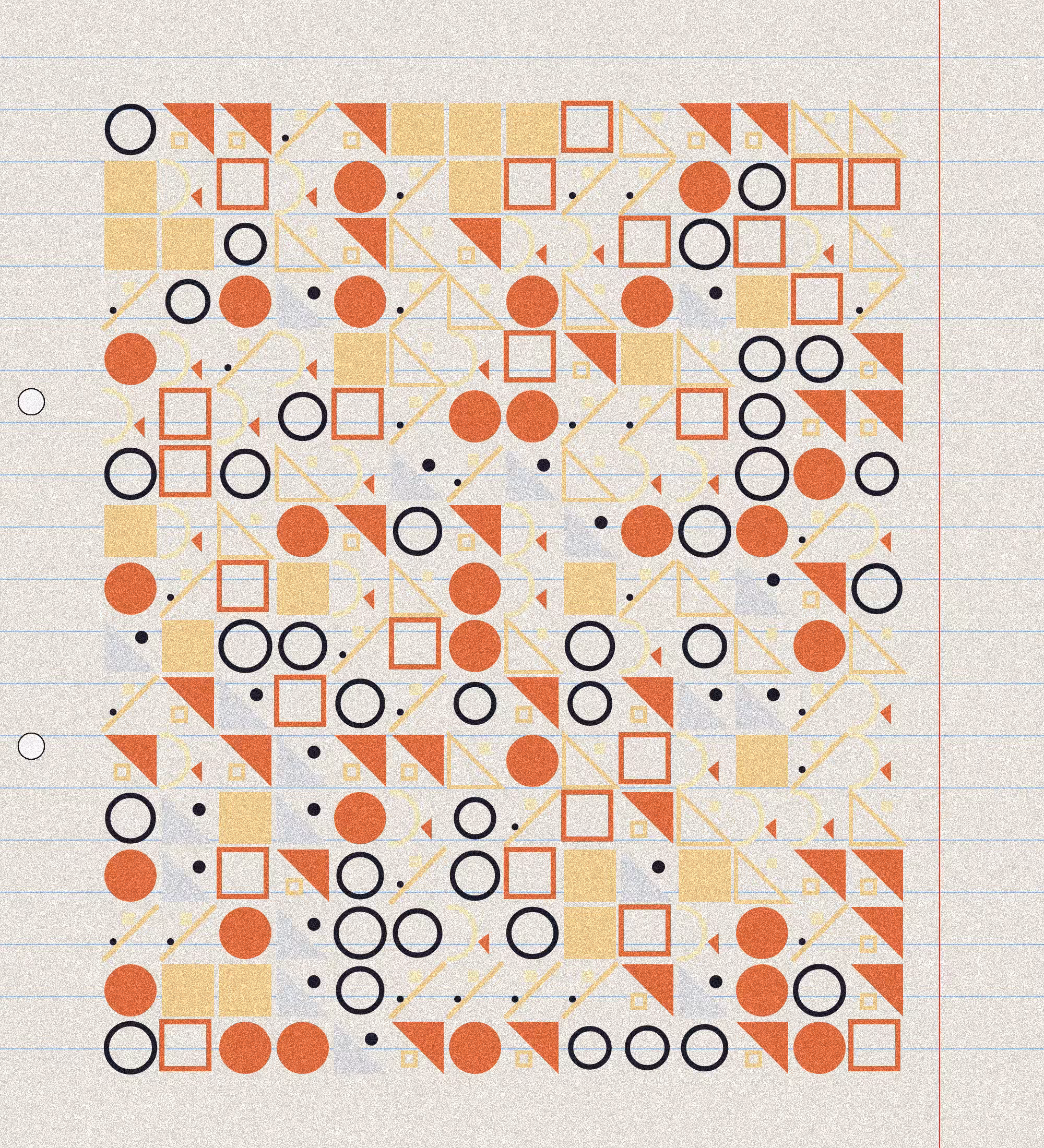 sketchbook page 4: basic shapes #24