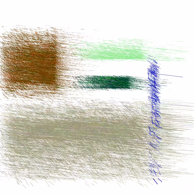 Sketching on Mondrian #4