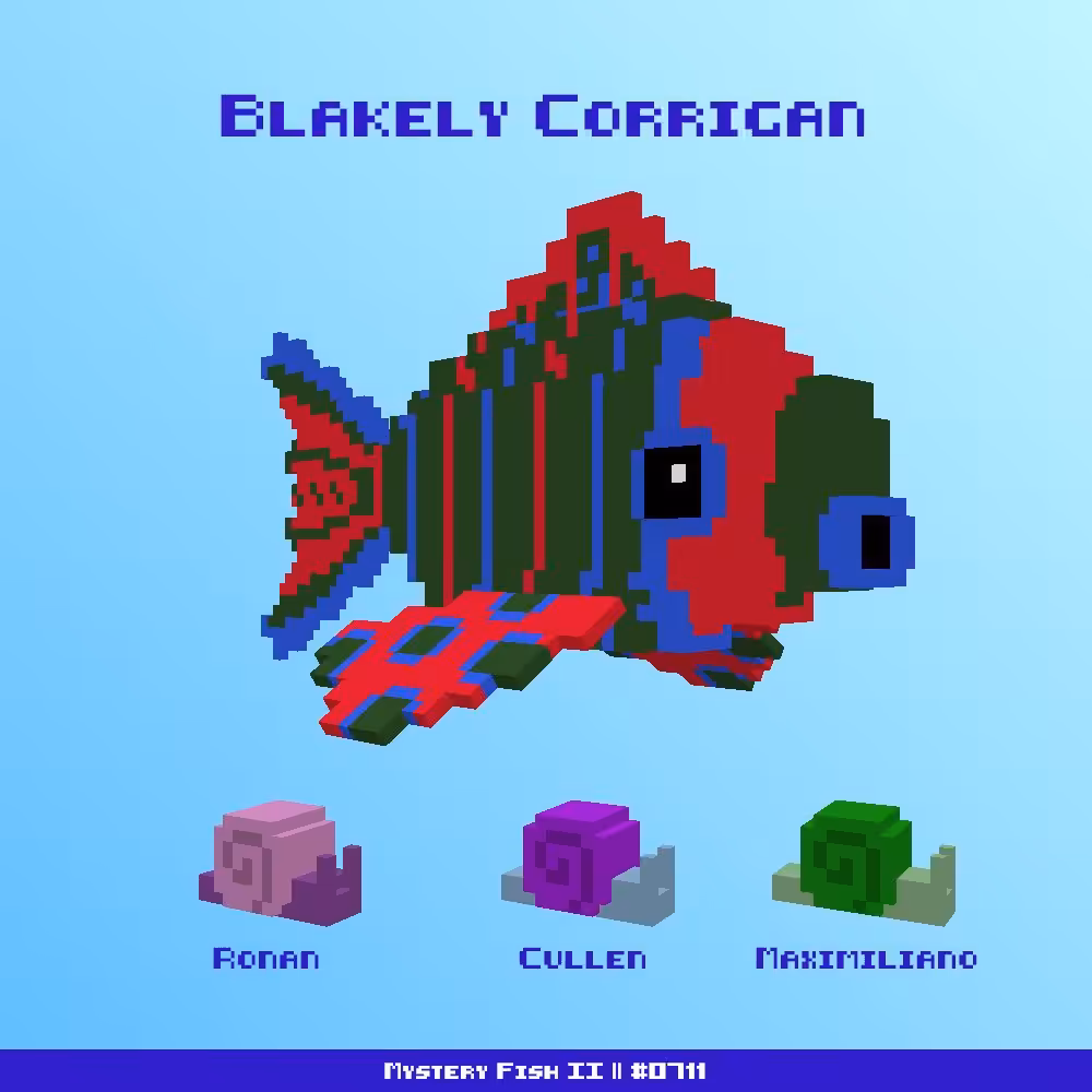 Blakely Corrigan :: Mystery Fish 0711/1000