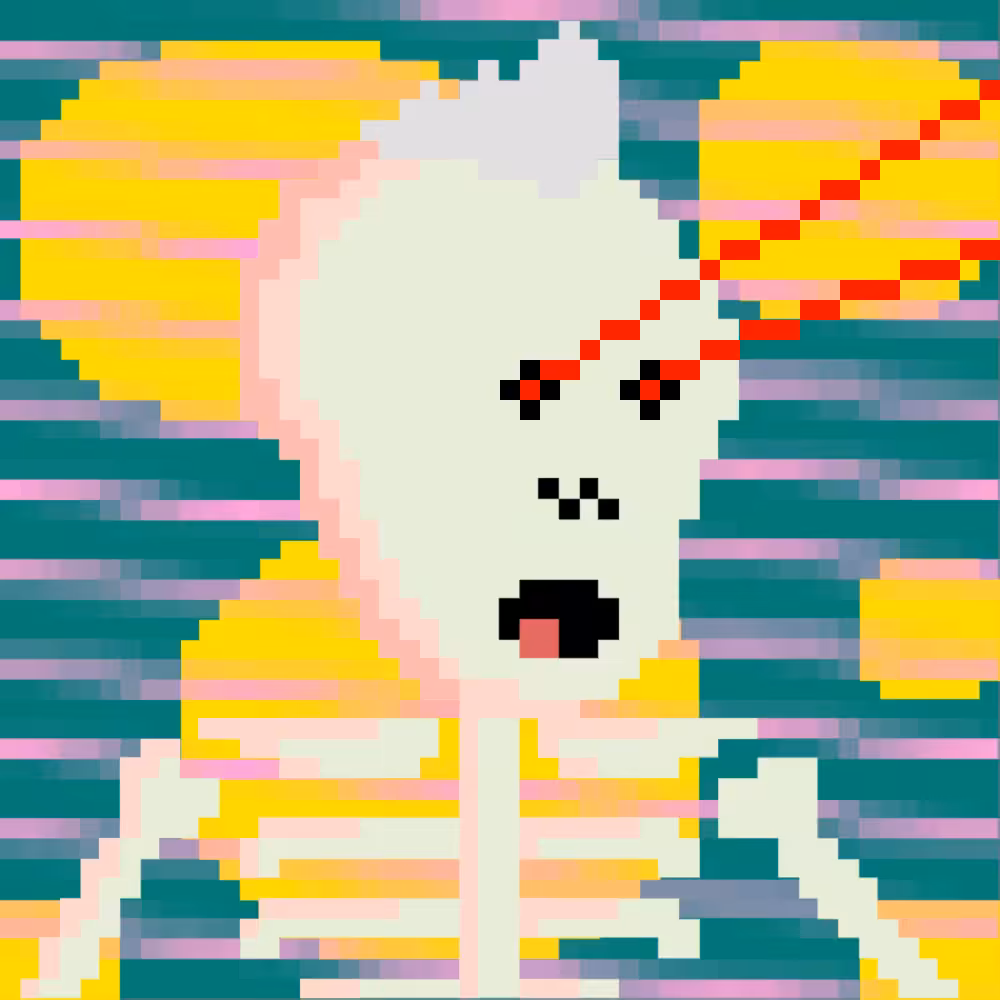 PIXEL SKULLETTI 1 #84