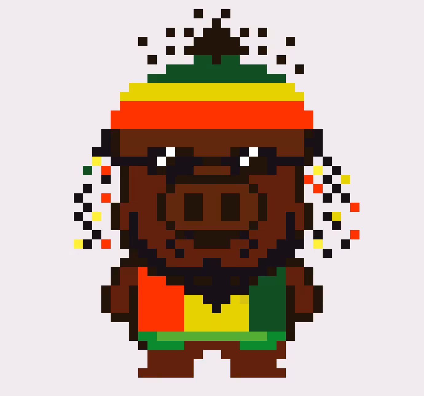 Mr Ham Rasta Pig #30