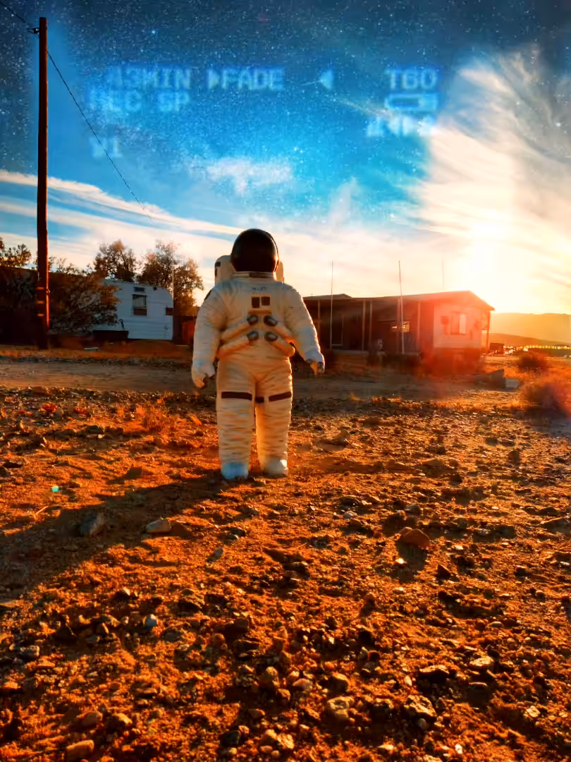 The Astronaut Walks