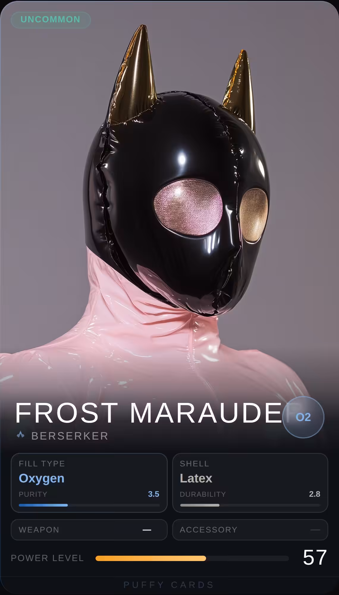 Puffy Cards: Frost Marauder