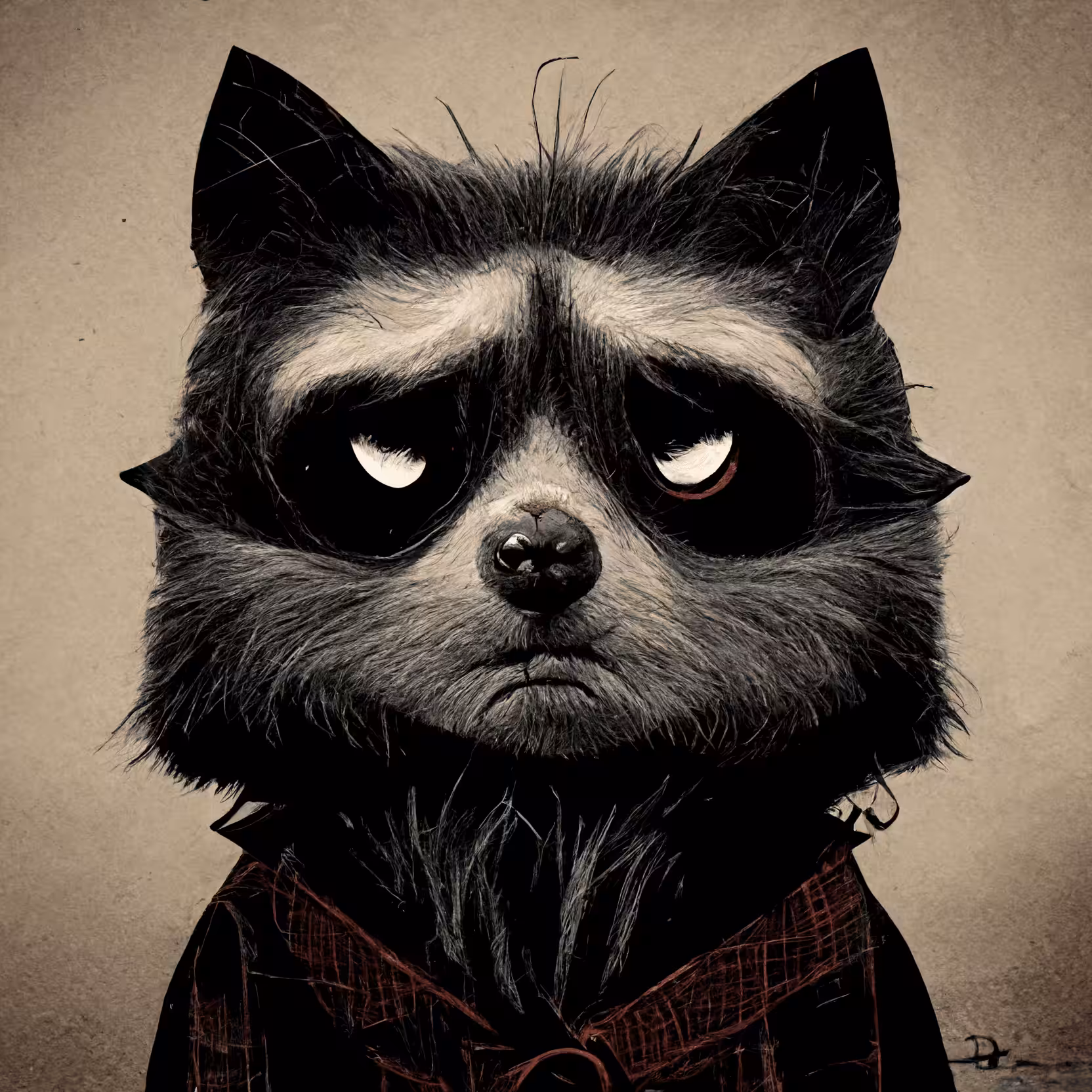 RUG PULL RACOONS: Rug Pull Racoon 017