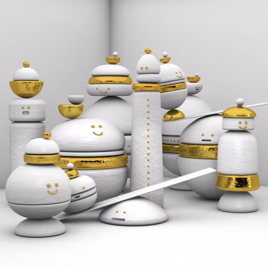 bouncy figures