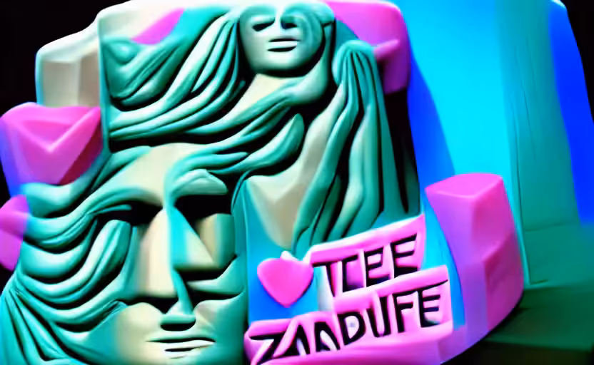 Vaporwave Sculpture 5