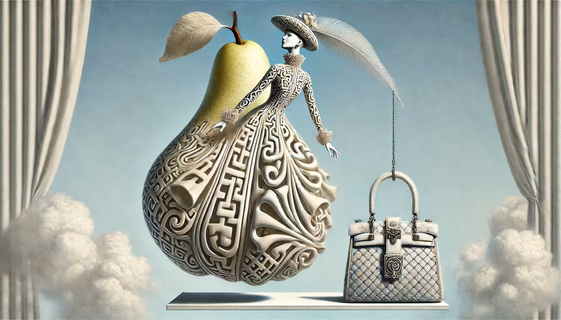 Surreal pear