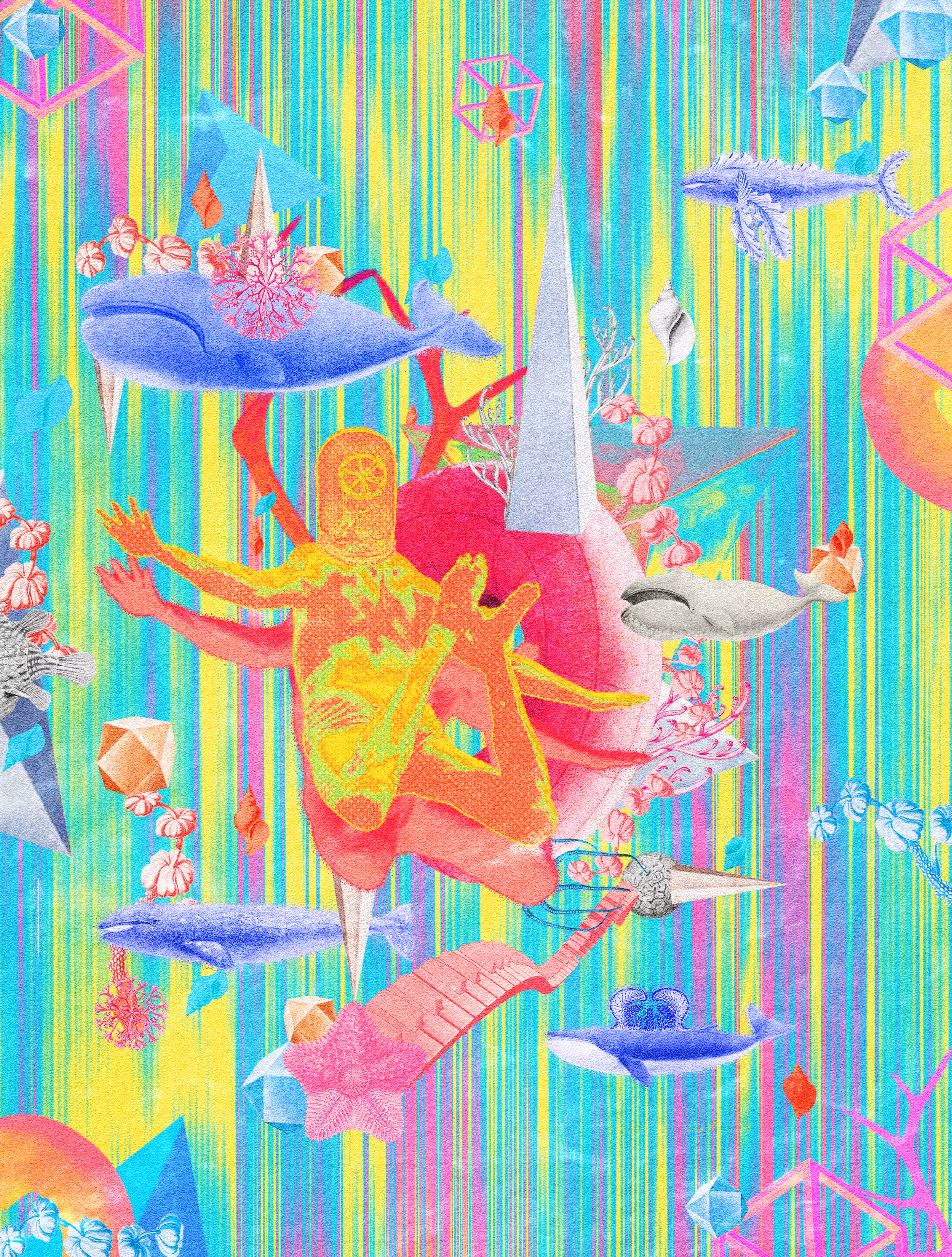 Free Fall in Metaverse