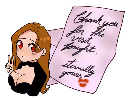 Be my guest Stamp