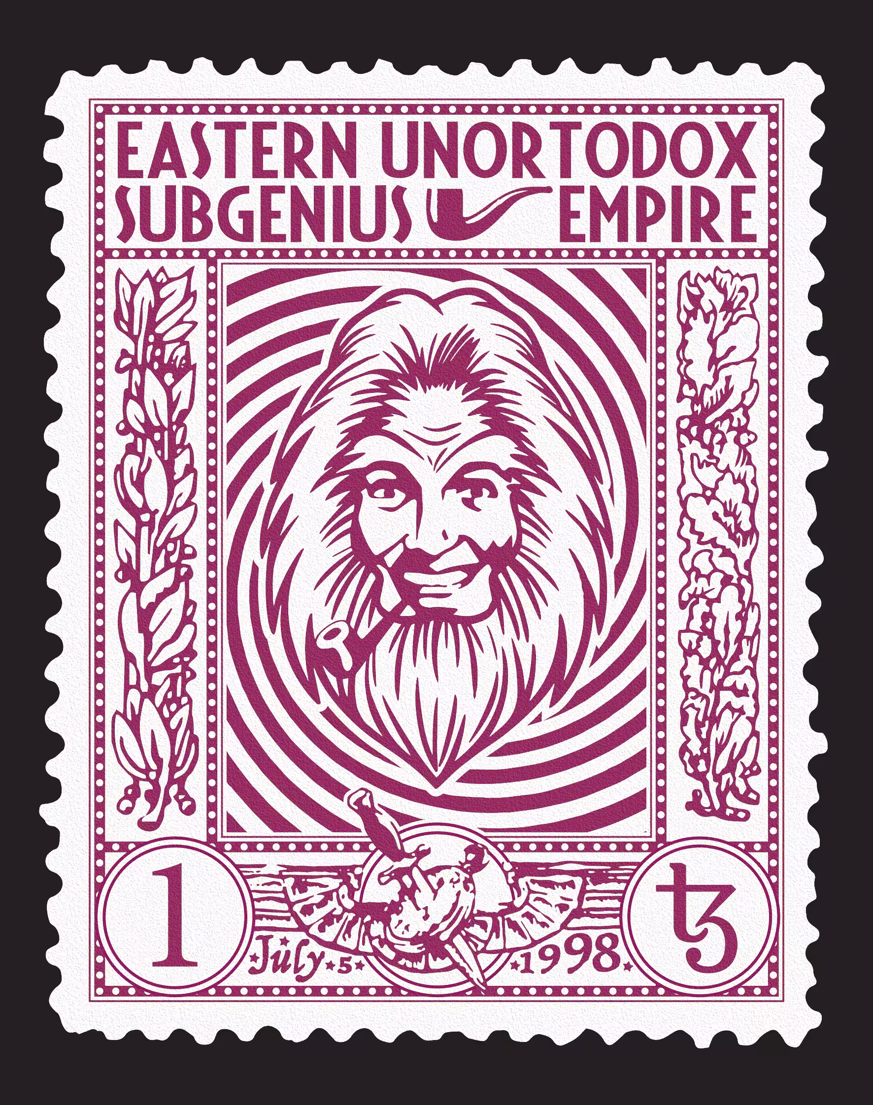 Ancient Subgenius of Himalaya :-: ed. 1/1 :-: Grape Purple Series 1/17