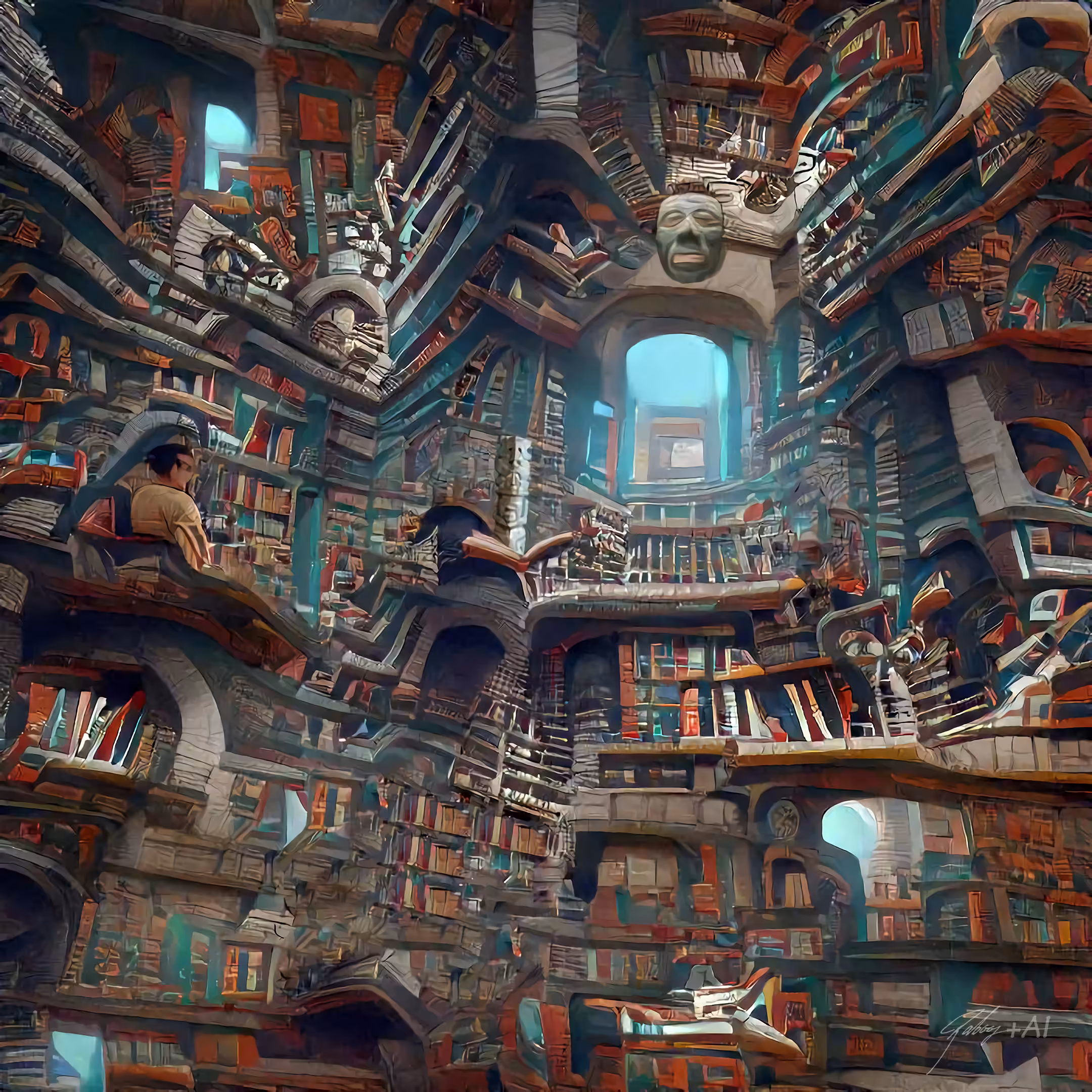 4 dimensional Aztec library