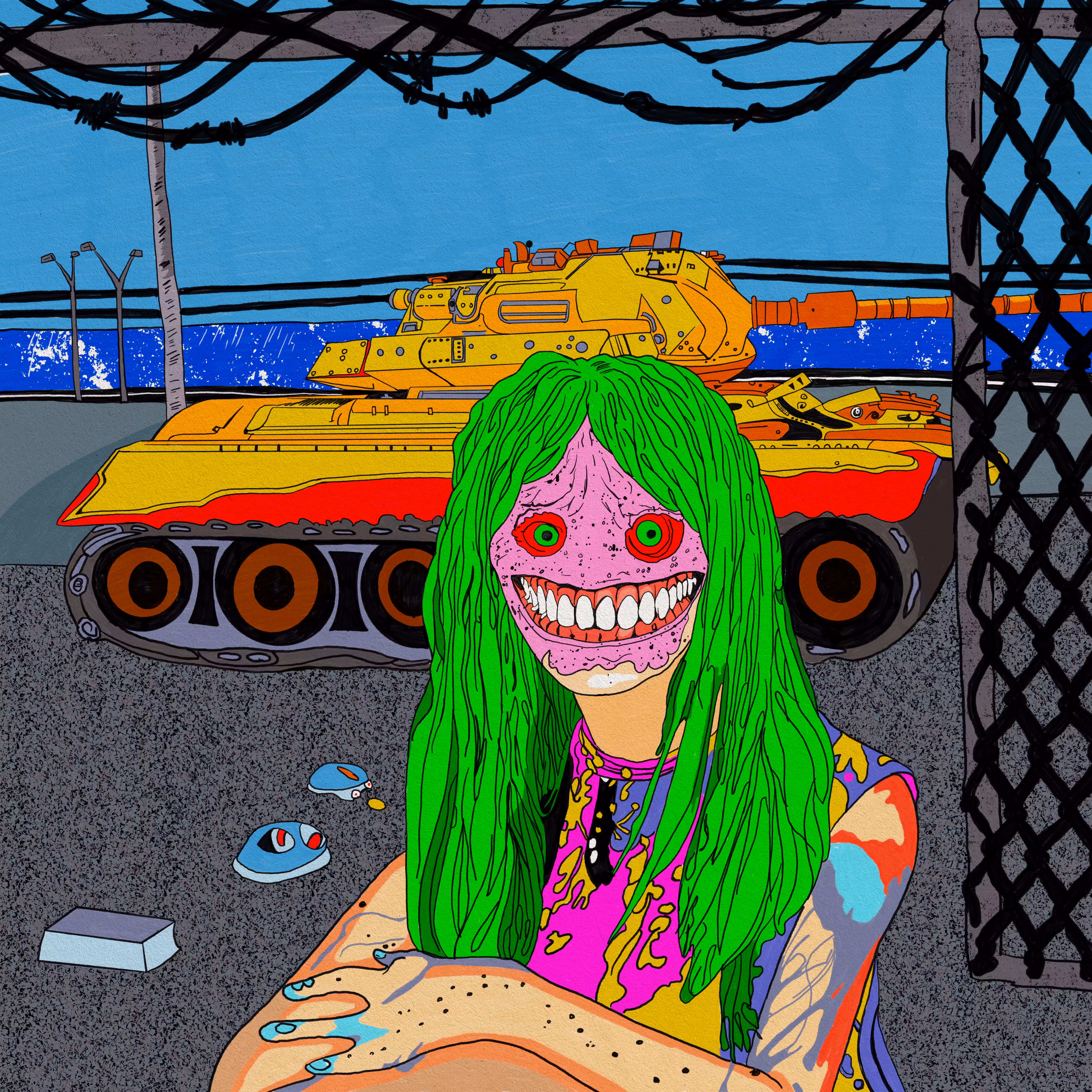 Rodeo posts: Daily Doodle 61.0 -  Zombie Chic