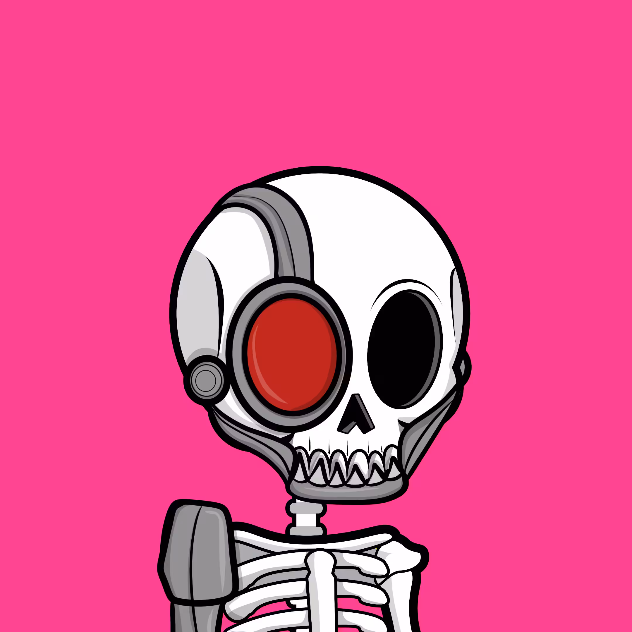 Edgar The Skeleton - Cyborg #150