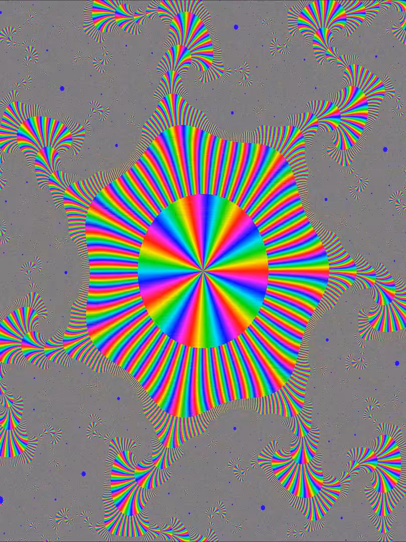 Fluorescent rainbow