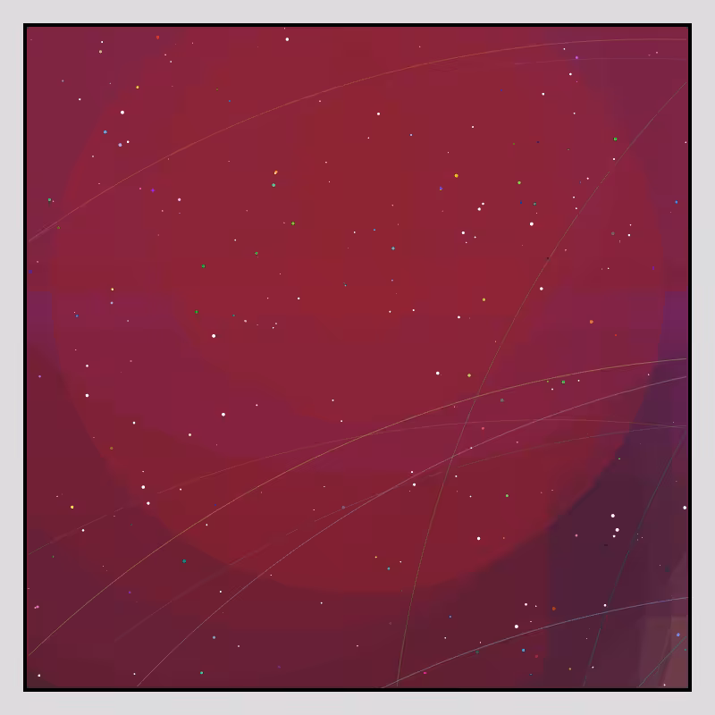 Color Field Starry B #144