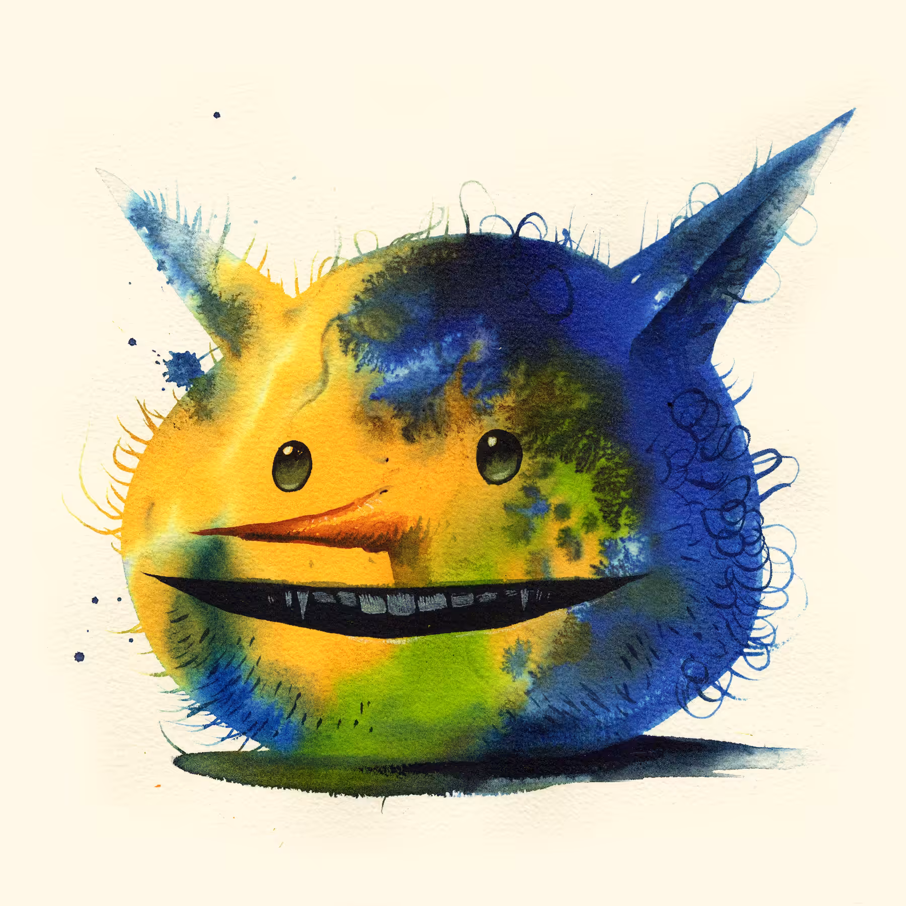 Yellow Fuzzy