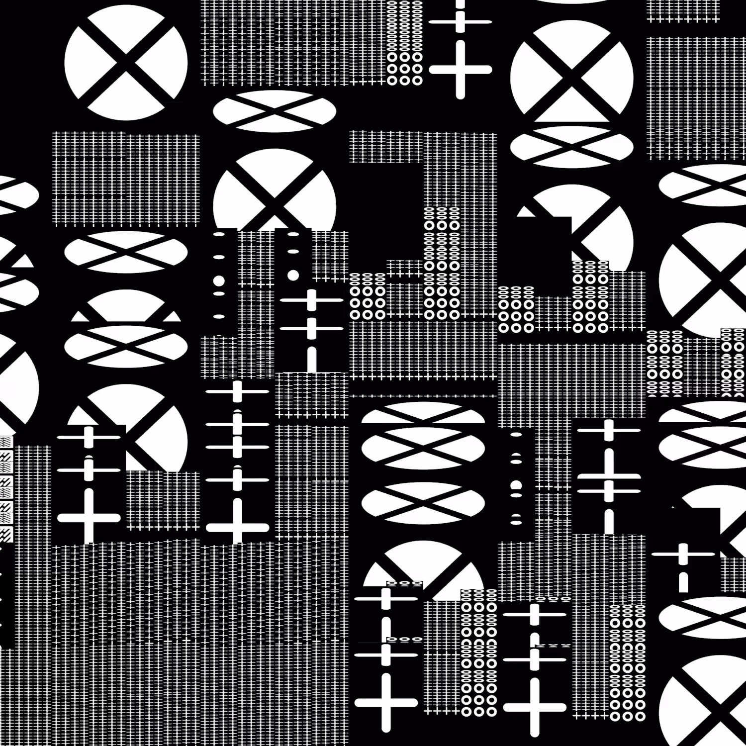 ASCII Monochrome experiment.
