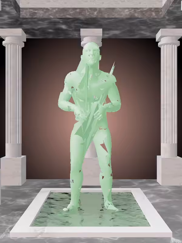 HeavenComputer: The Old Normie Green Man #6406