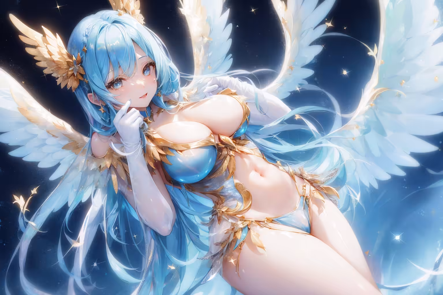Angel of the starry sky