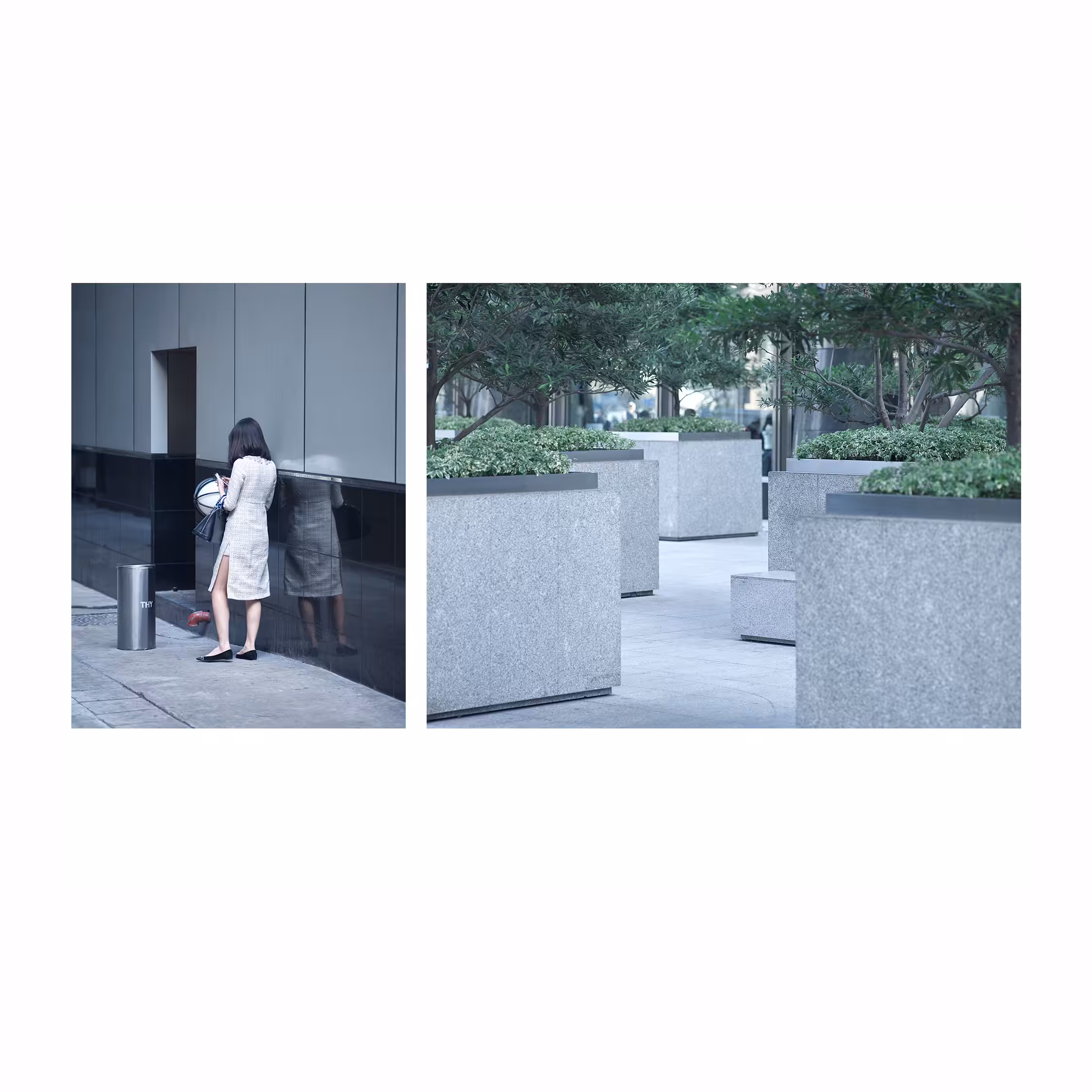 Hong Kong Stillness - diptych #7