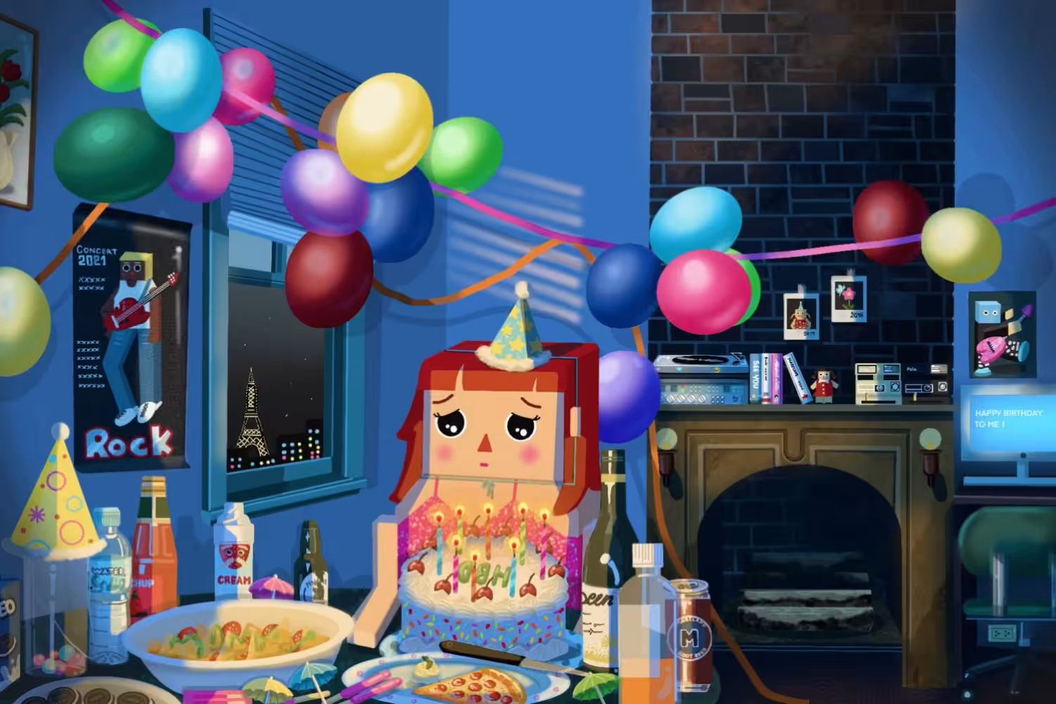 BIRTHDAY ALONE
