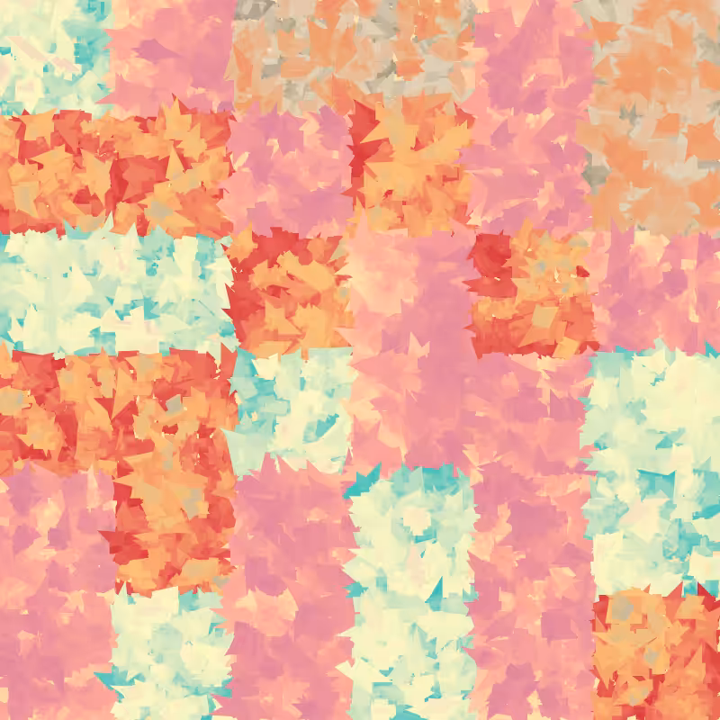 Watercolor Grid #38