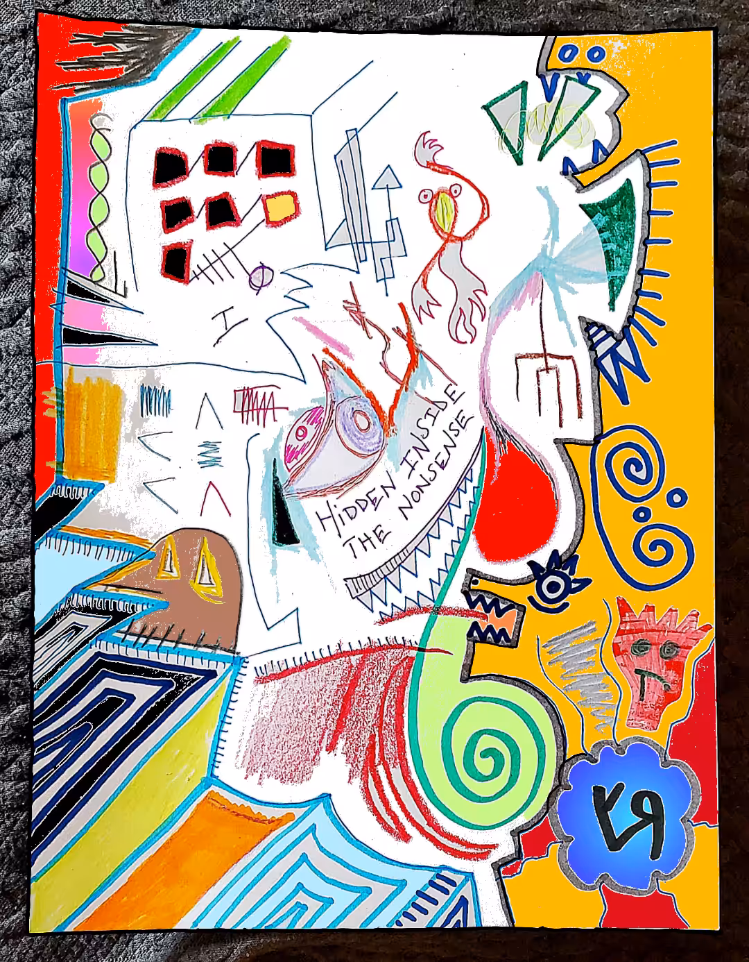 "Hidden Inside the Nonsense" by Richard F. Yates (Holy Fool)