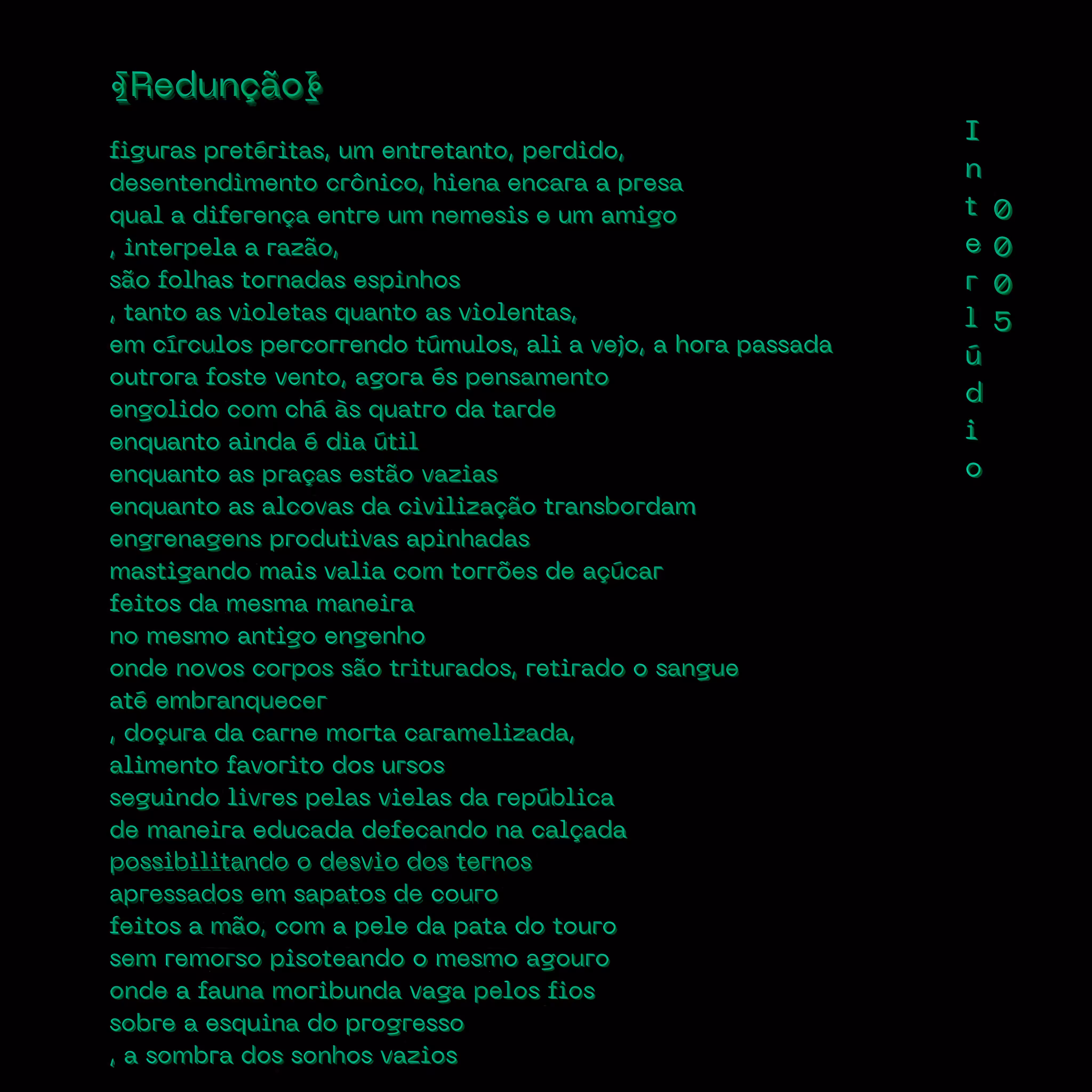 Soul Poesia: Redunção
