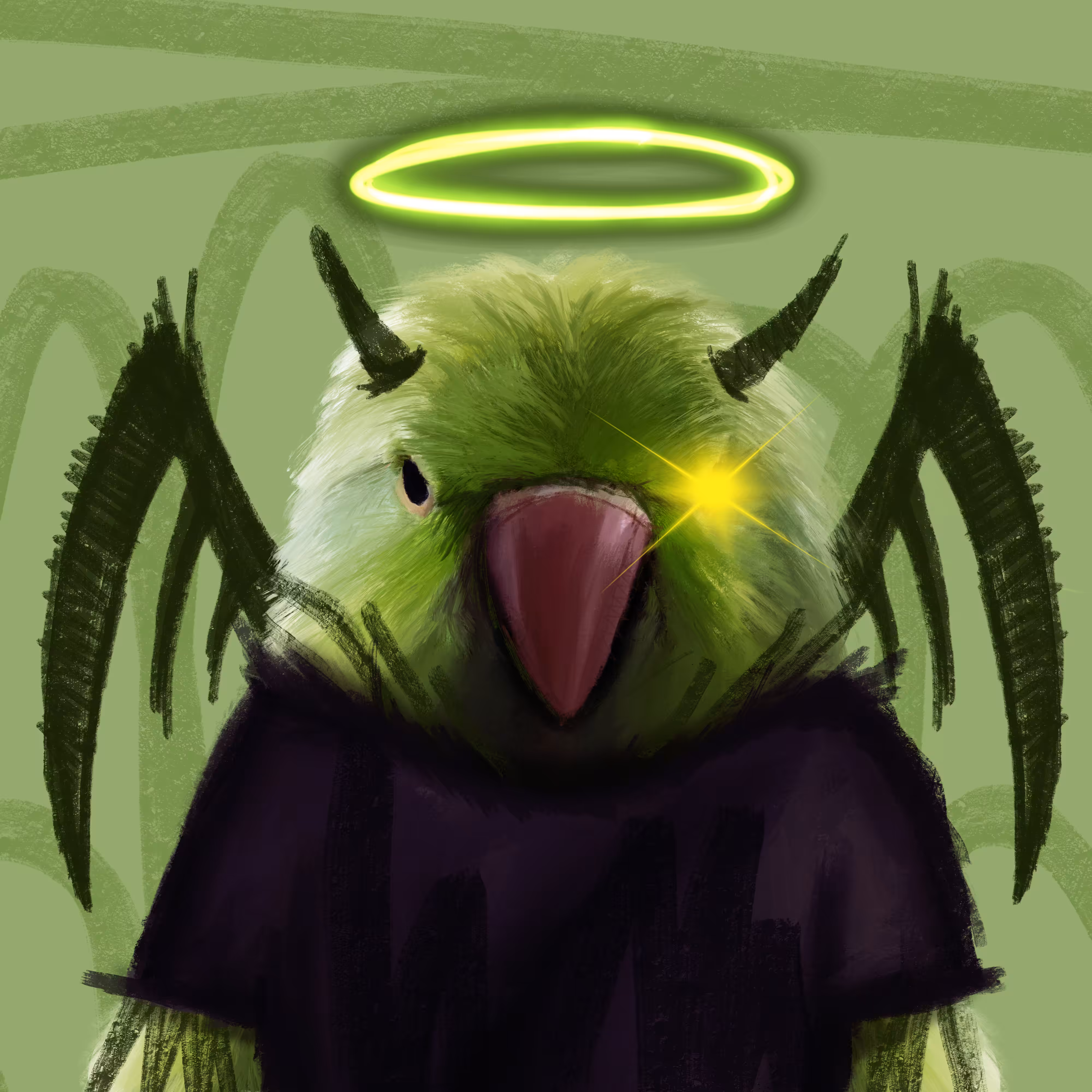 Pozerimal: Angry Lovebird
