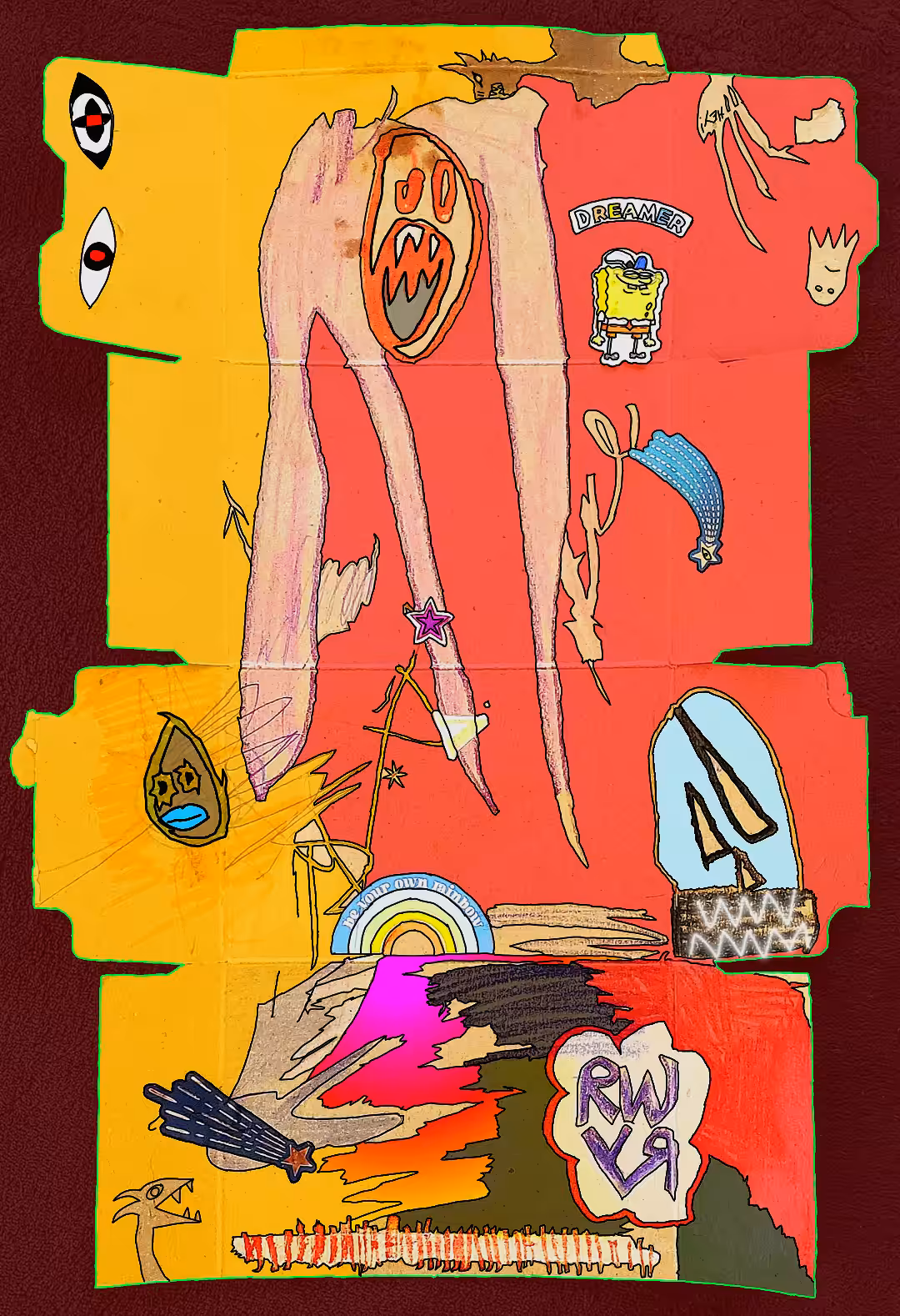"Shambler Approaches" by RFY (Holy Fool) & RSRW