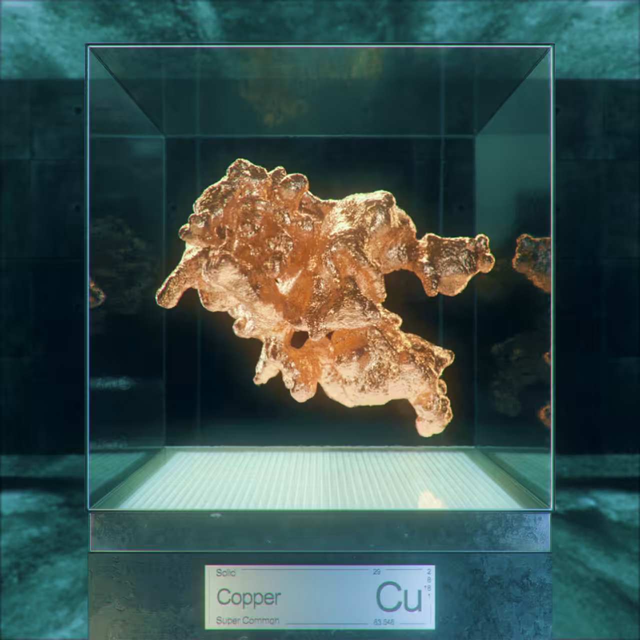 Daily Elements 002: Copper (Super Common)