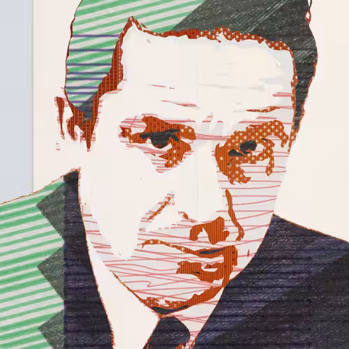 THE GENERATIVE PORTRAIT COLLECTION OF ROBERT MALLARY: Generative Portrait of Robert Mallary #435