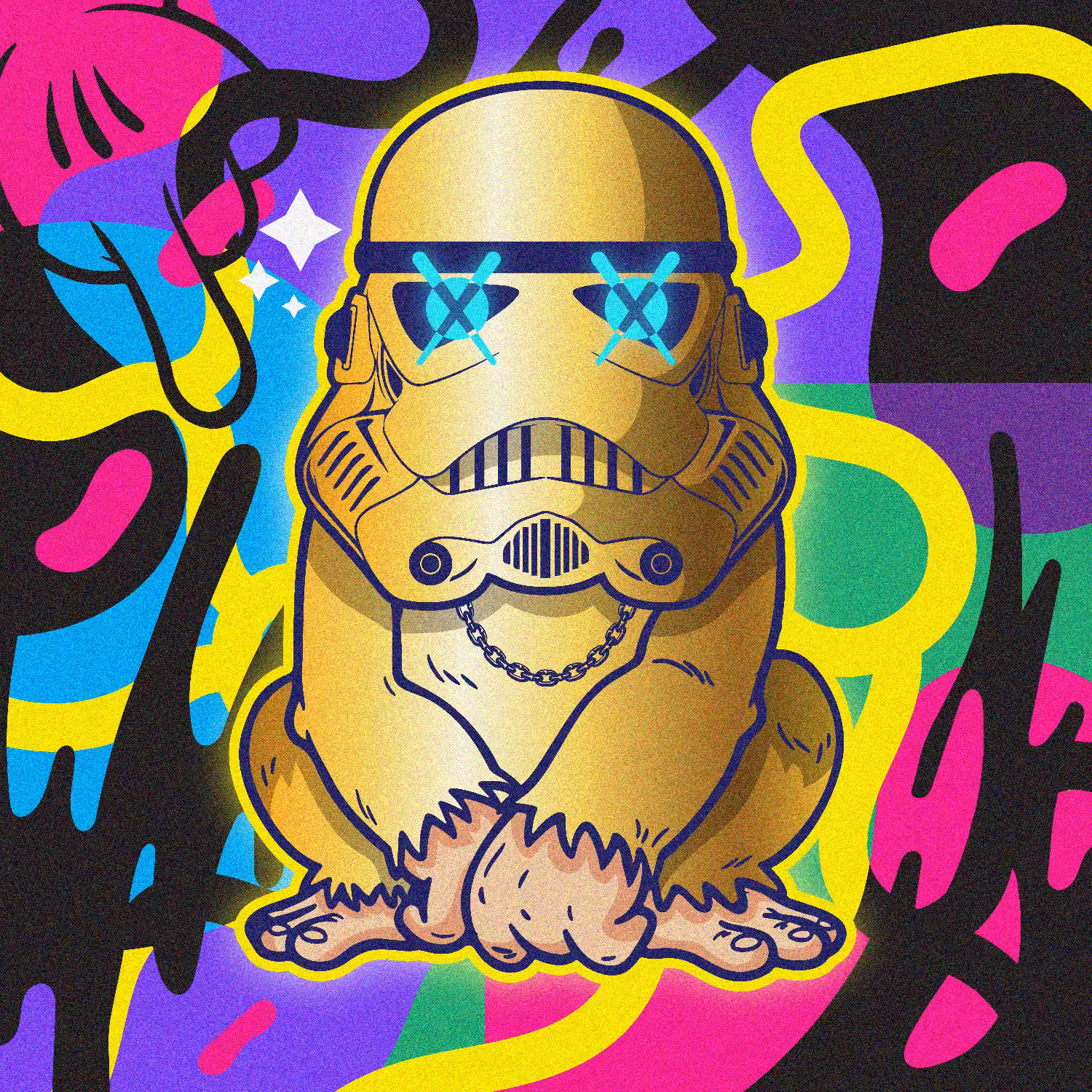 Goldrilla Troops
