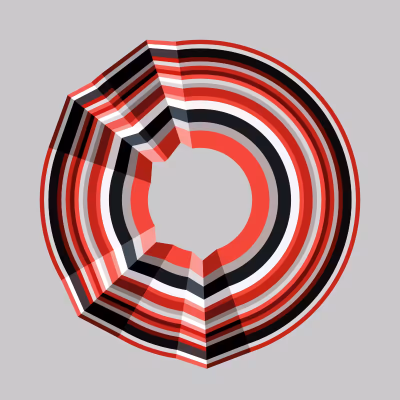 Folded Circle #91