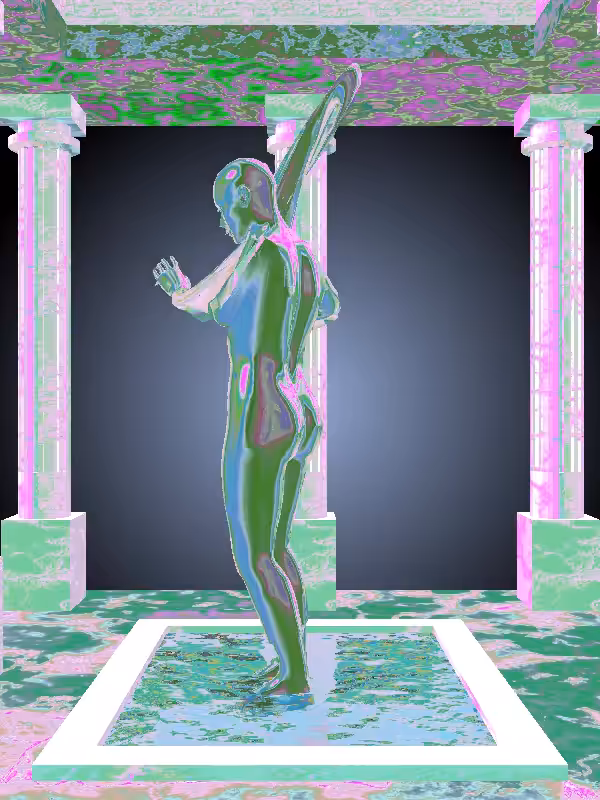 The Robotic Midnight Gloss Woman #2835