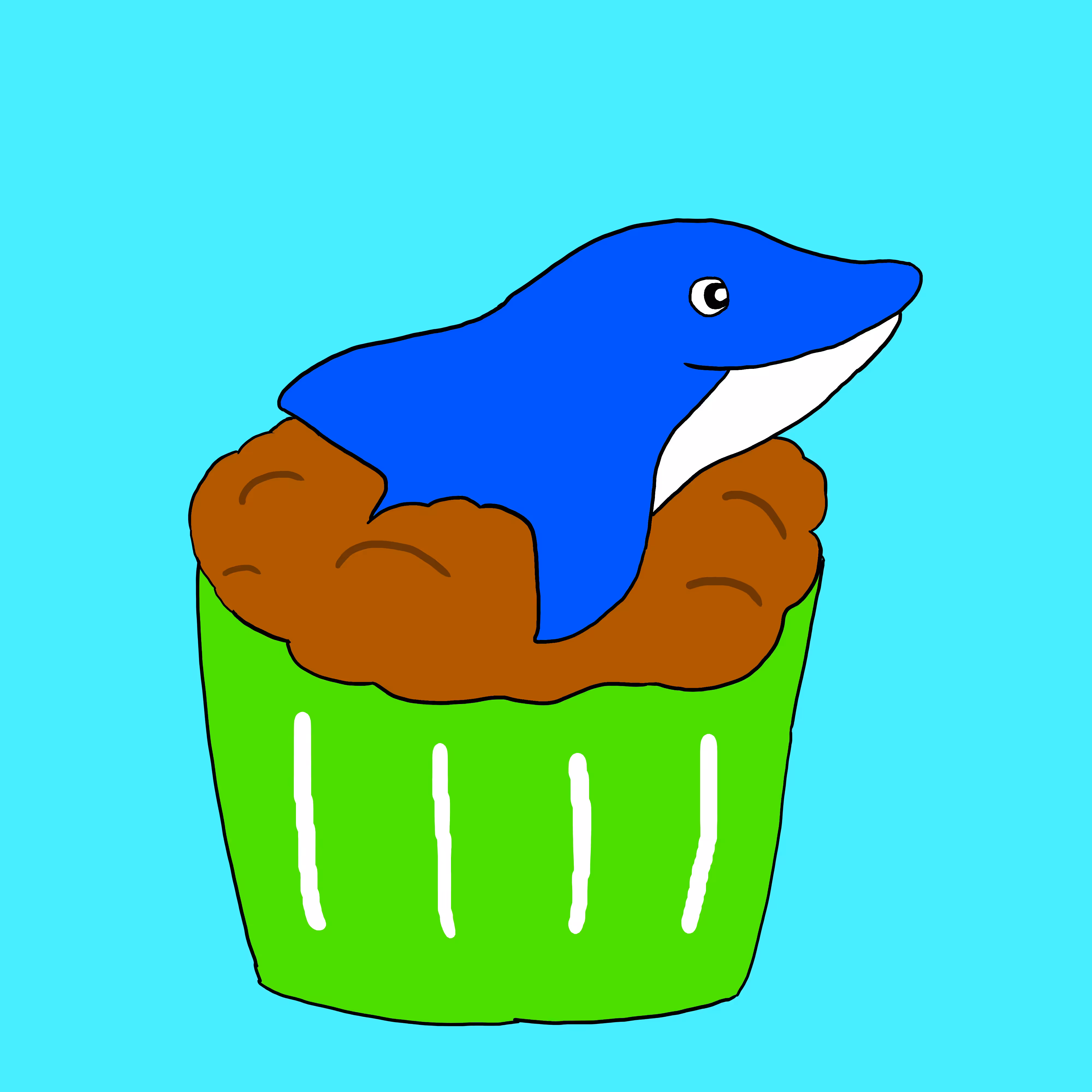 ドルフィンマフィン Dolphin muffin