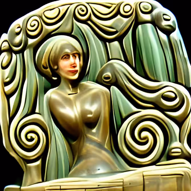 Art Nouveau Sculpture 4