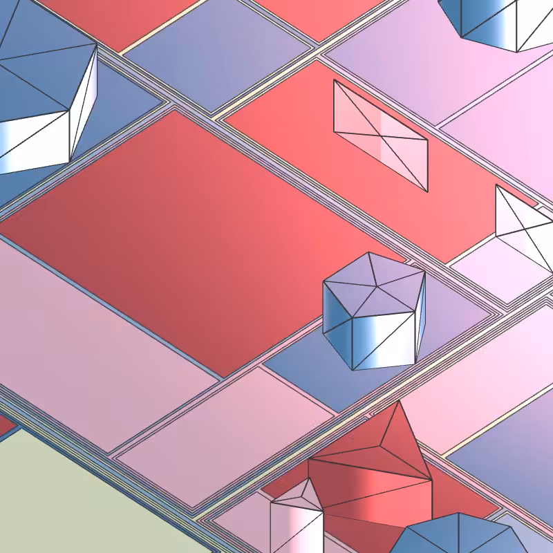 Geometric city #114