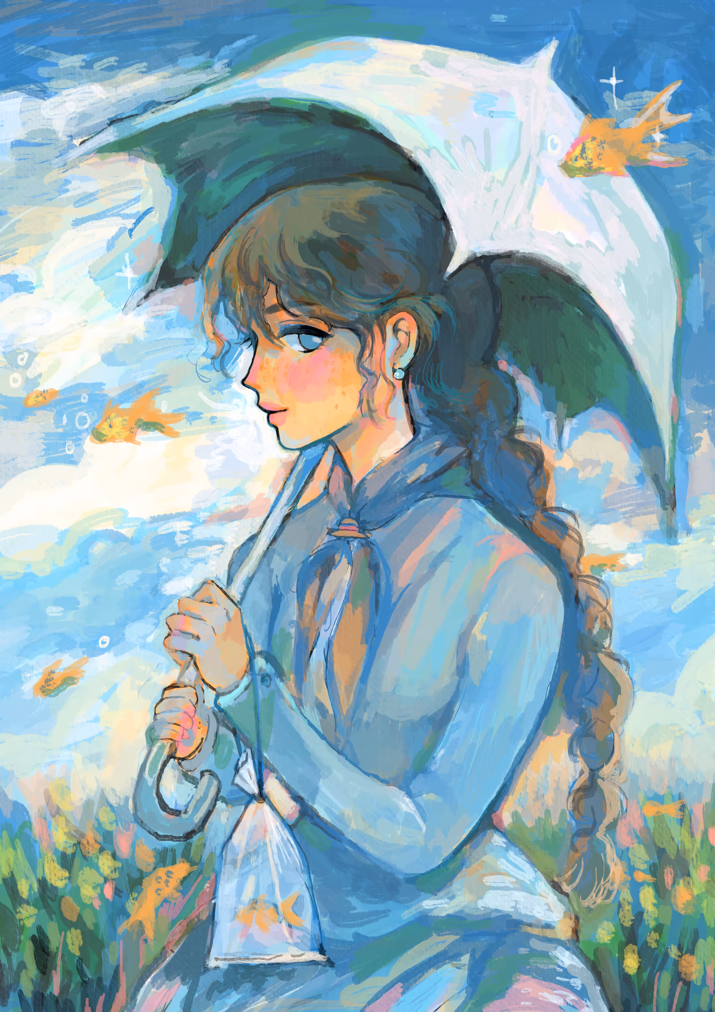 sunshine on a cloudy day