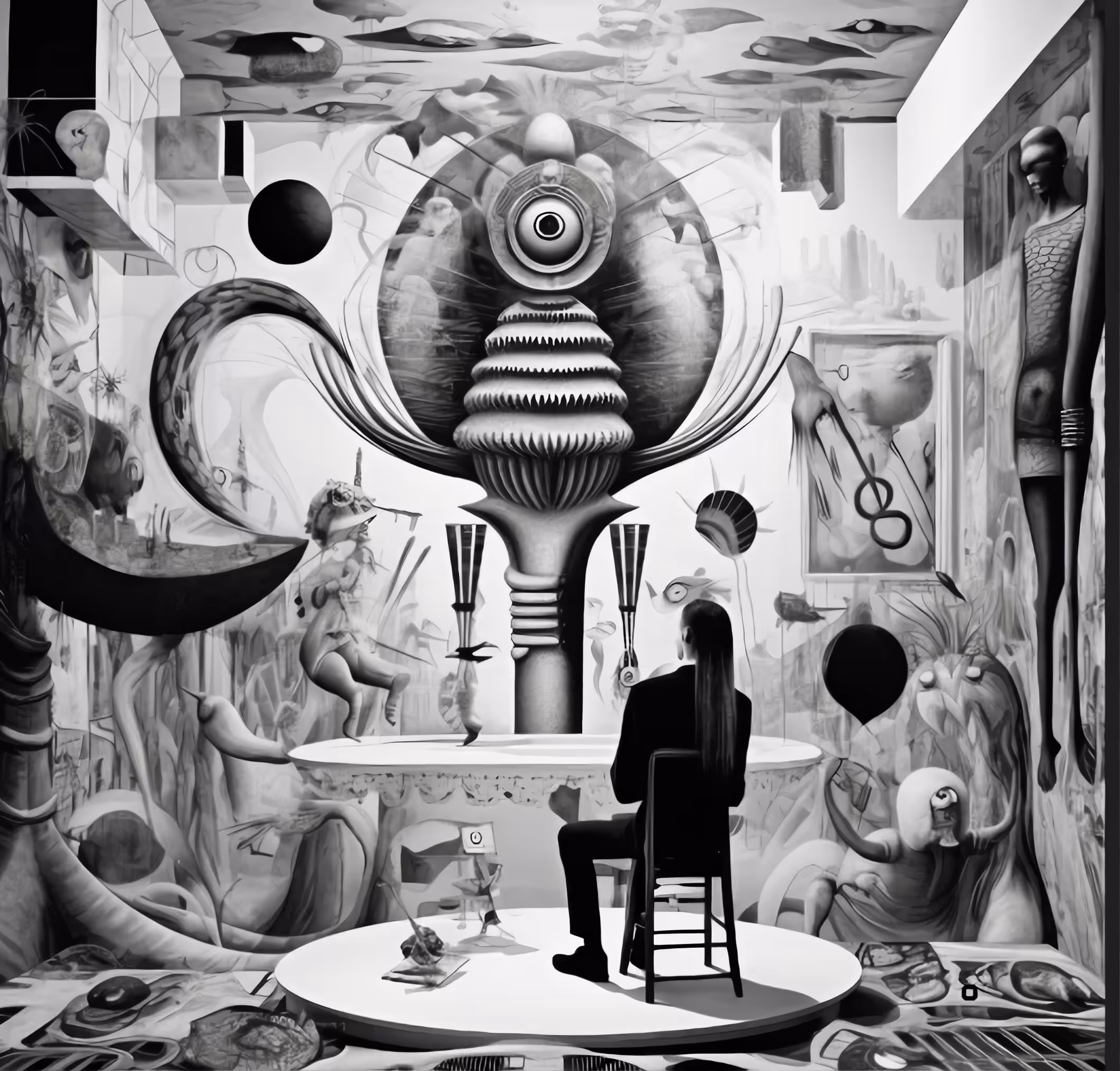 A Consultation With Life Unknown