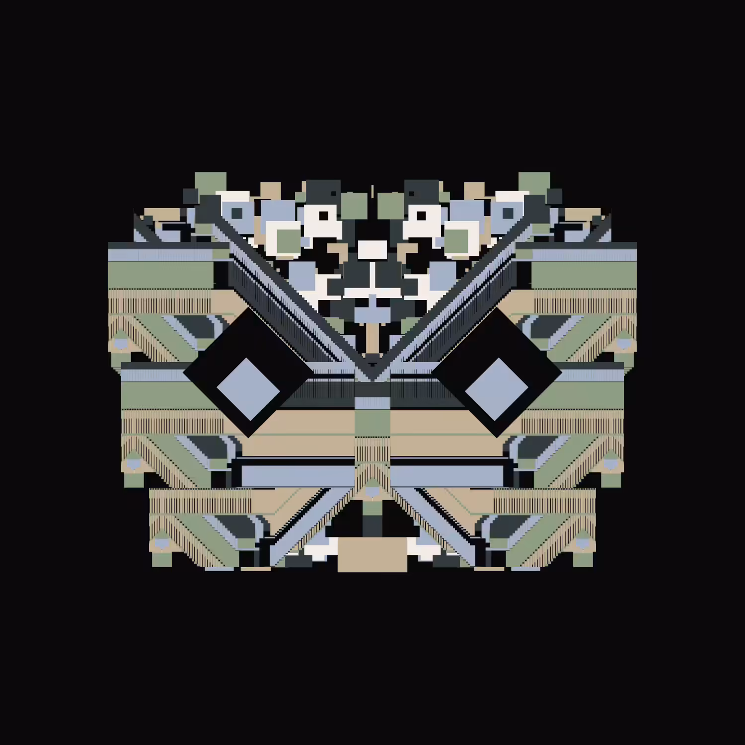 Glitchy Masks #44