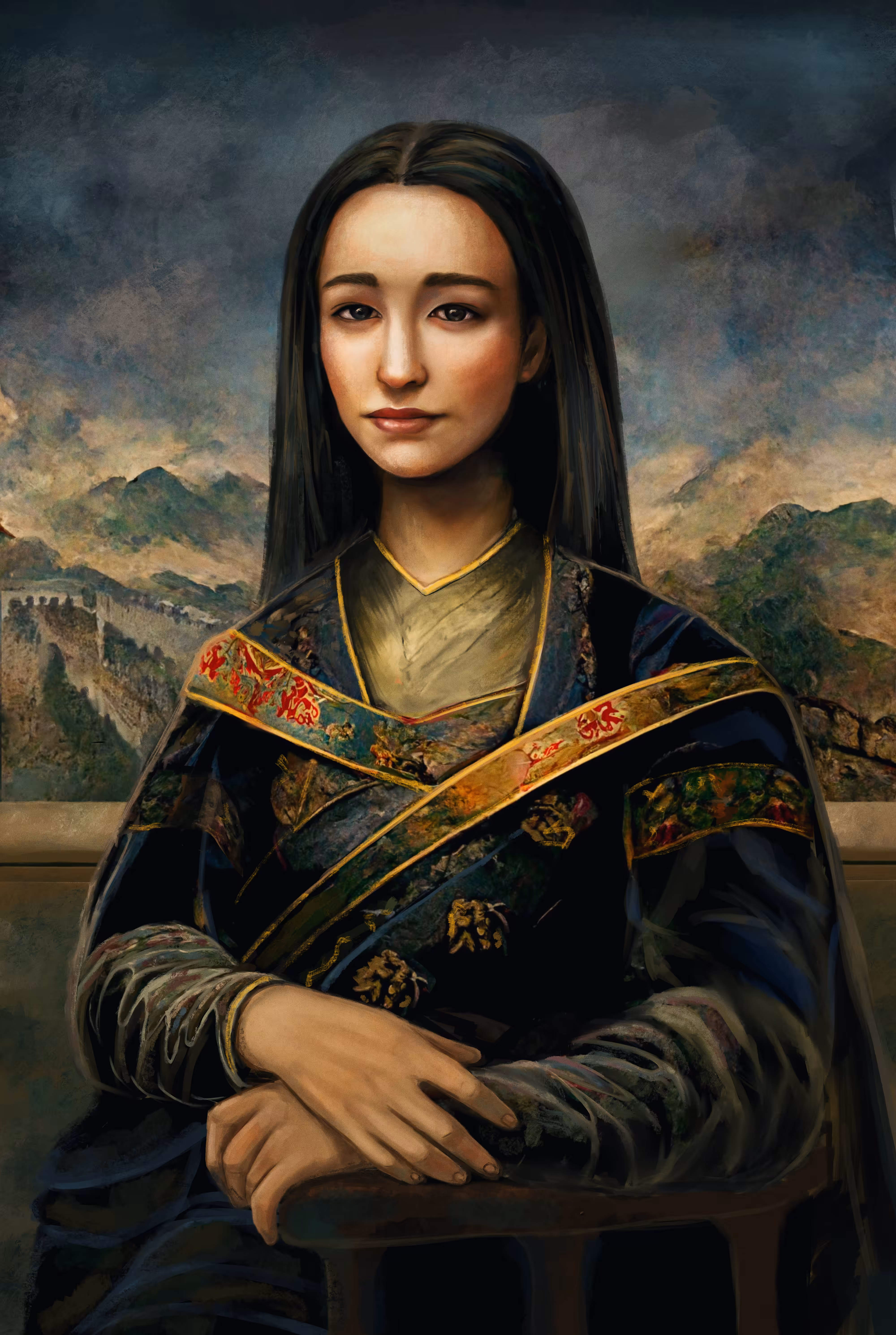 Smile of limitless art