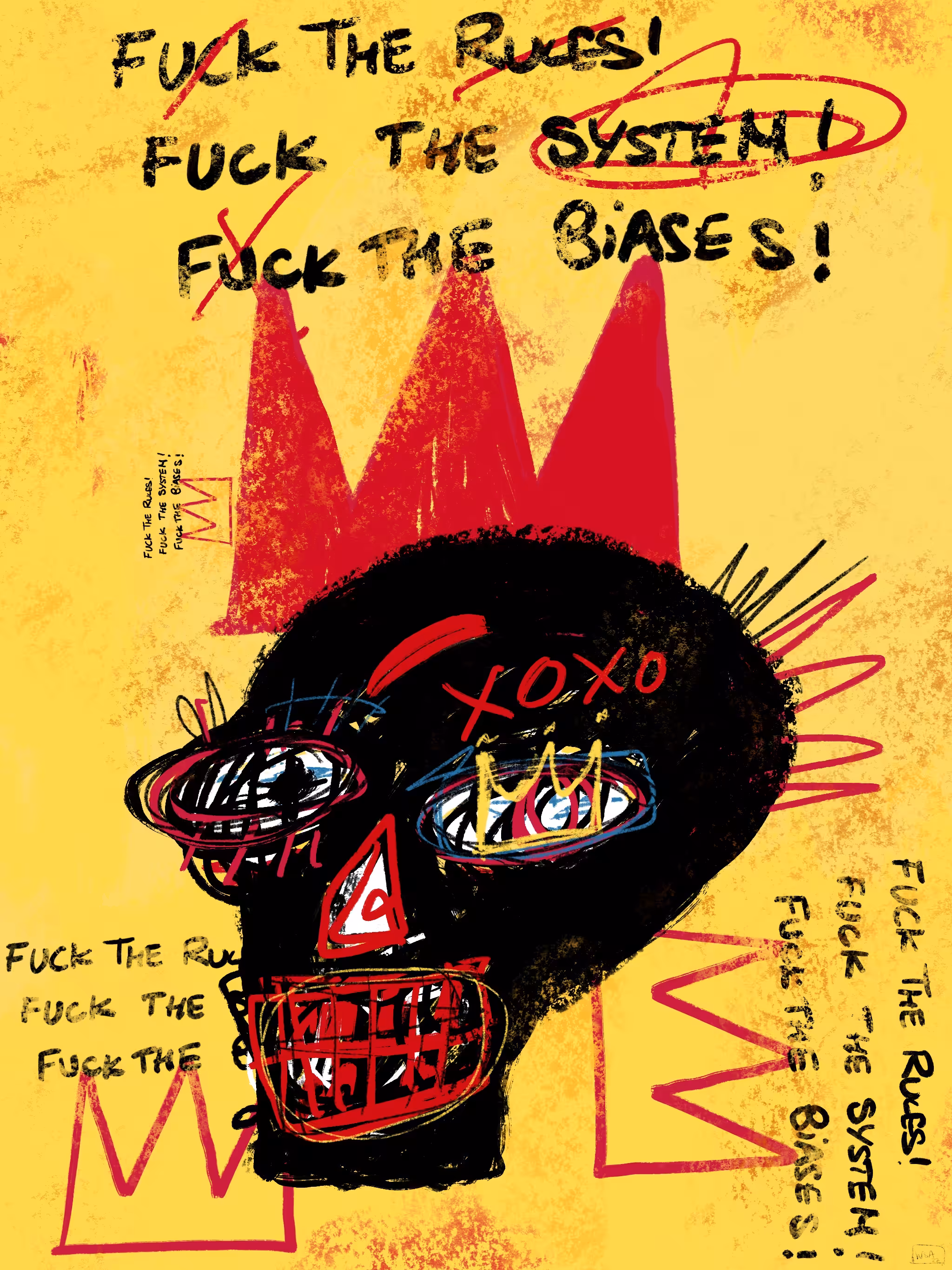 "F*ck the Rules!" - Skull Squiat WSA