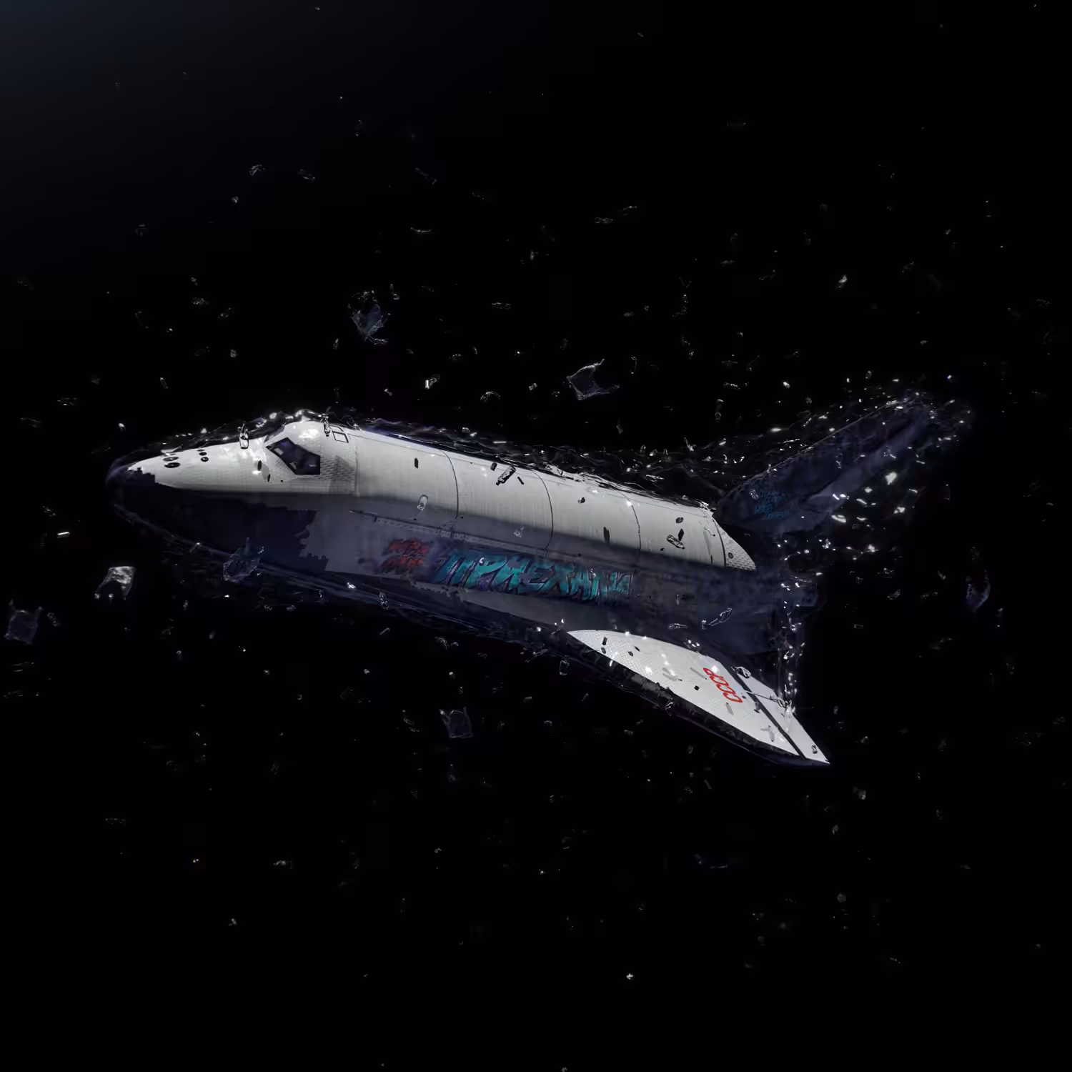 Space trash is lost and forgotten on Earth