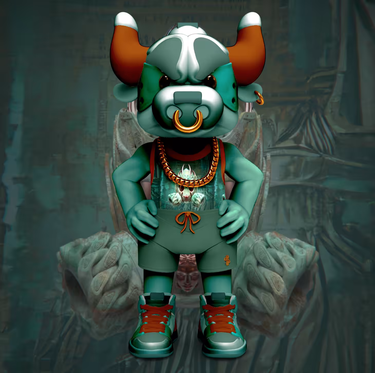 Bull Headed Liberty