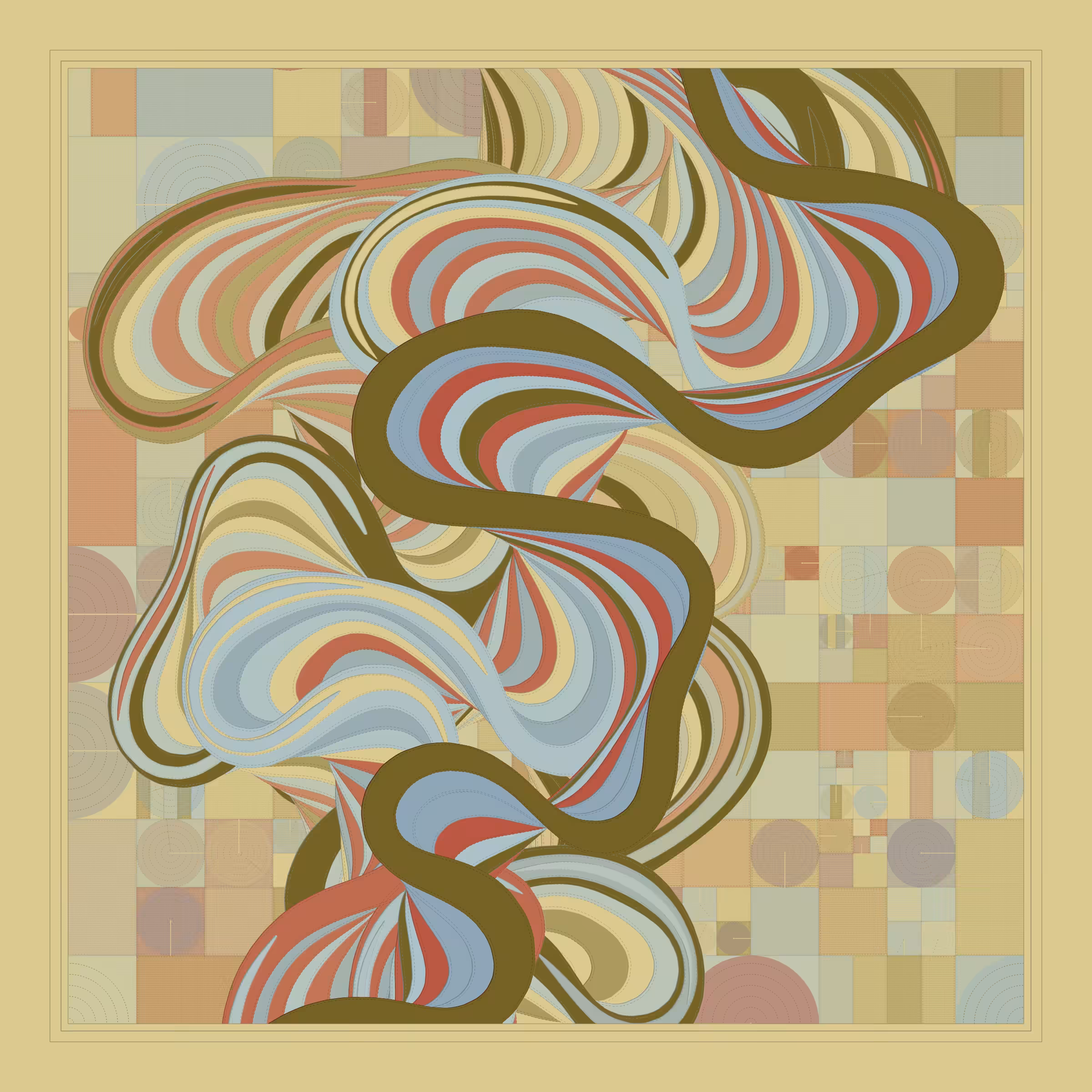 Ancient Courses of Fictional Rivers #712
