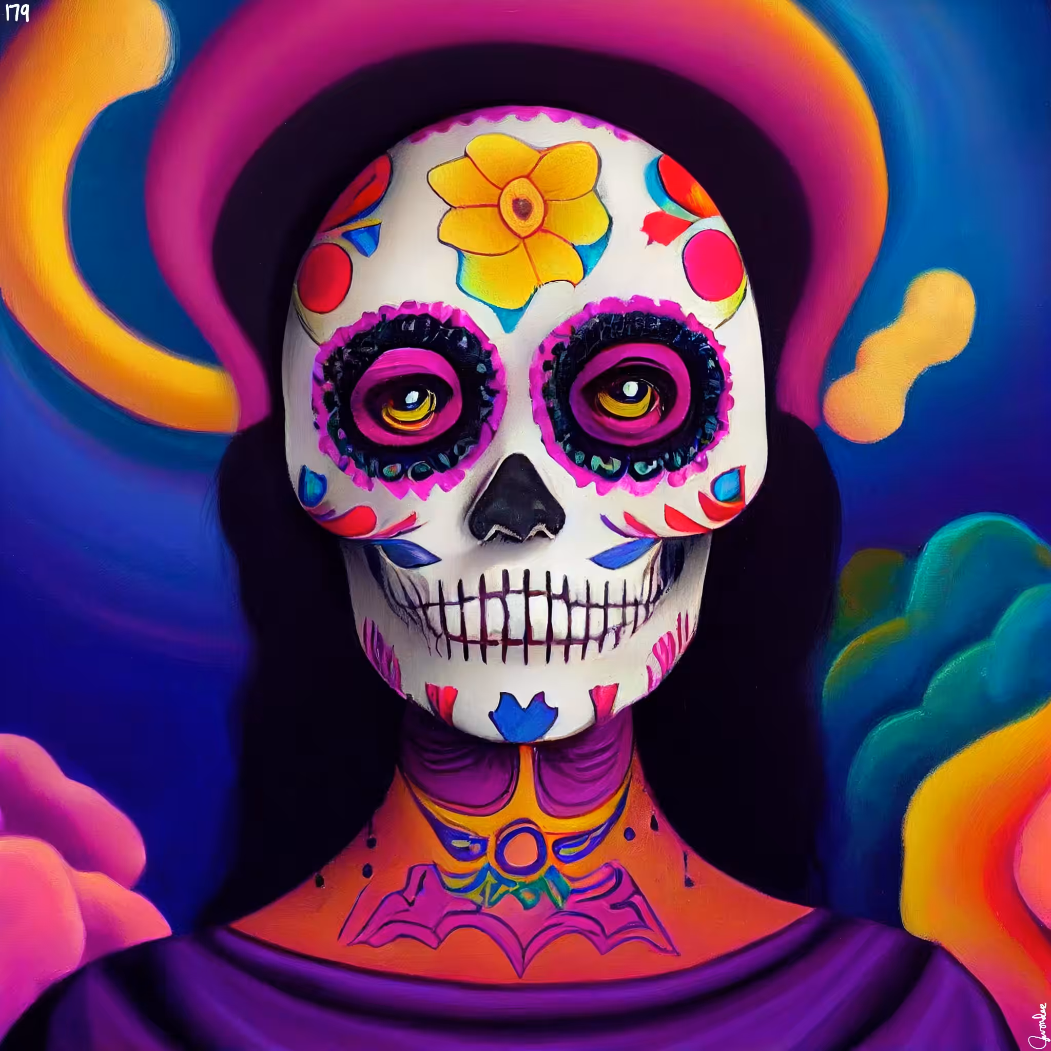 sugar skull #179